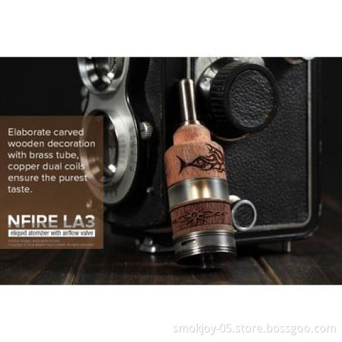 Original RDA atomizer n fire la3/n fire la4 tank with replaceable coil